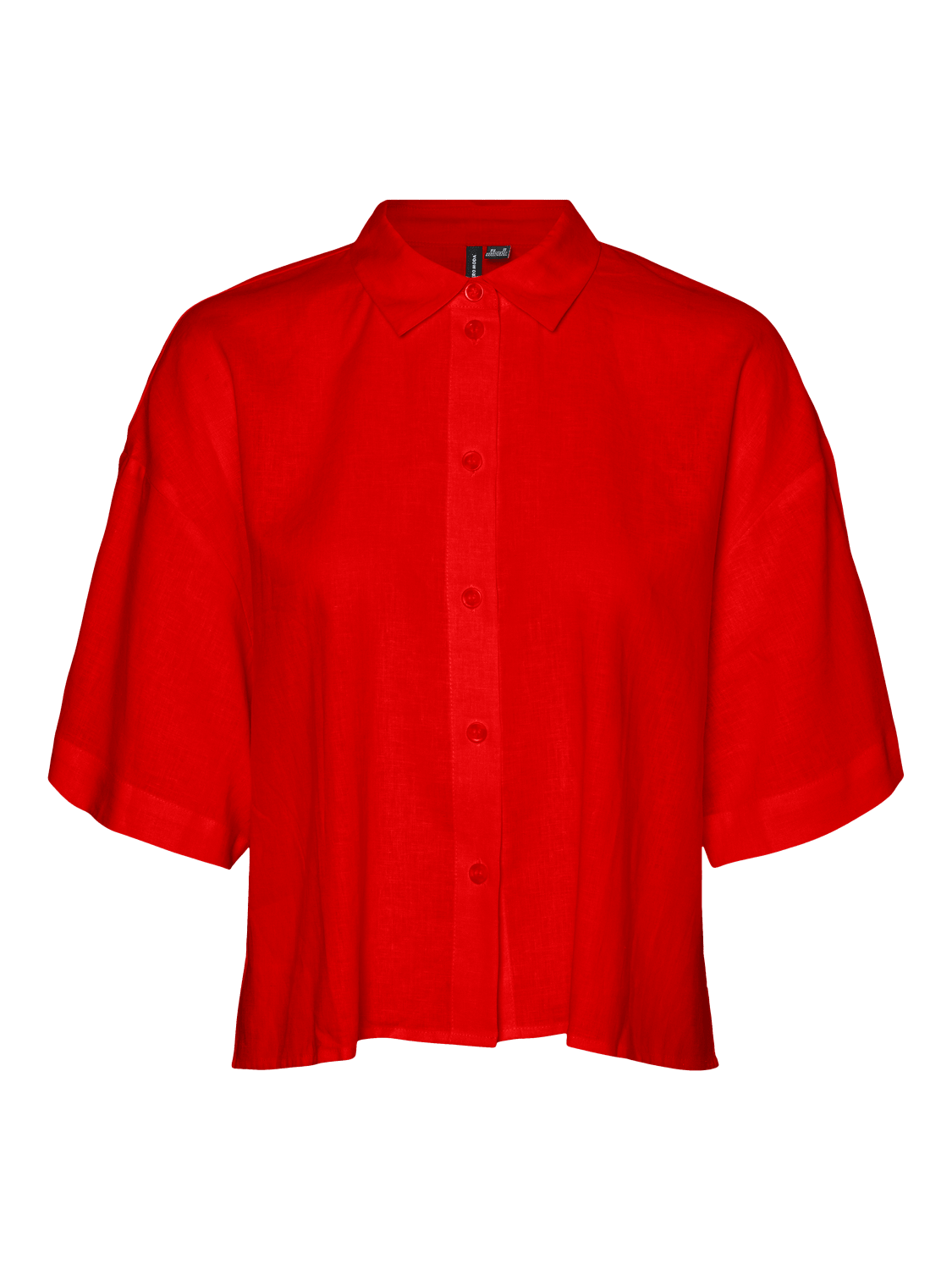 VMLINN Shirt - Fiery Red - VERO MODA & VILA Bergvik